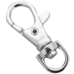 Sleutelhanger metaal kleur maat 38 mm