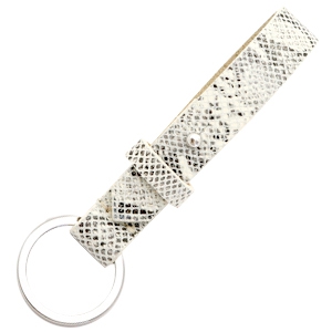 Sleutelhanger-snake-white sleutelhanger-snake-white