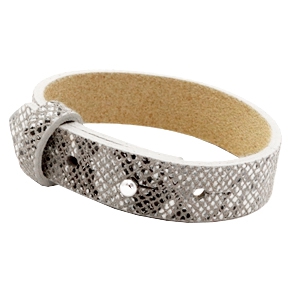 Brede-armband-snake-grey Brede-armband-snake-grey