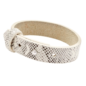 Brede-armband-snake-white Brede-armband-snake-white
