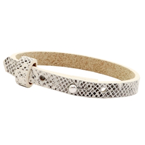 Smalle-armband-snake-white Smalle-armband-snake-white