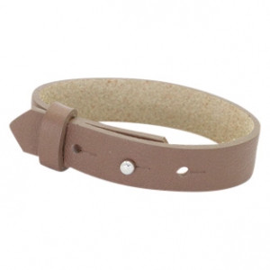 Brede armband brown Brede armband brown
