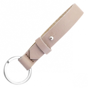 Sleutelhanger rose taupe Sleutelhanger rose taupe