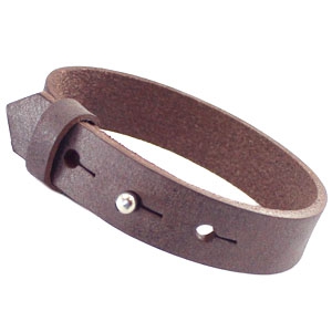 cuoio armband chocolate brown