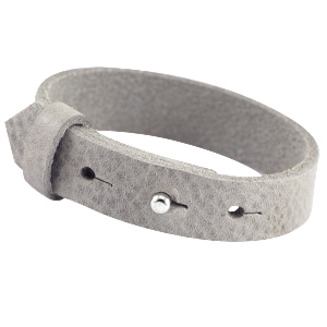 Brede armband Natuurlijk grijs