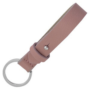 leren sleutelhanger kleur vintage roze geschikt voor 20 mm schuivers leren sleutelhanger kleur vintage roze geschikt voor 20 mm schuivers