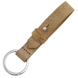 leren sleutelhanger kleur pale brown leren sleutelhanger kleur pale brown