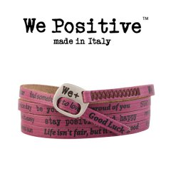 We Positive armband Cyclamen