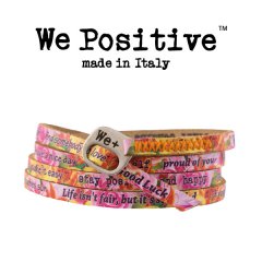 We Positive armband Roses