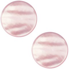 Slider zilver kleur parel antique pink