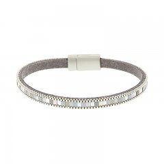 biba armband kleur zilver smal