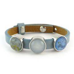 Cuoio armband dreamblue