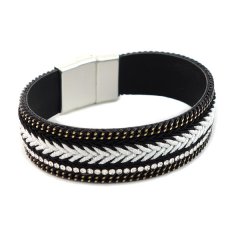 Biba armband black and shine