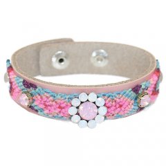 Gypset style armband roze