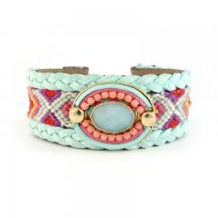 ibiza gypsy armband turquoise