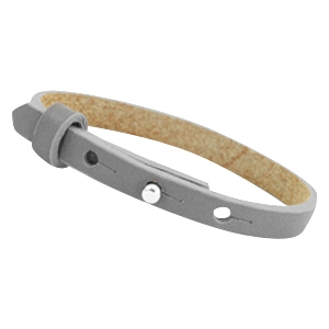 smalle armband grijs taupe
